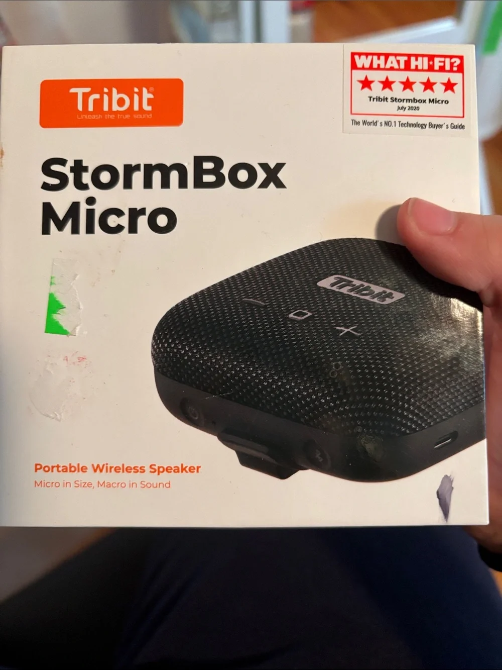 Tribit StormBox Micro Portable Wireless Speaker - Black - Picture 1 of 4